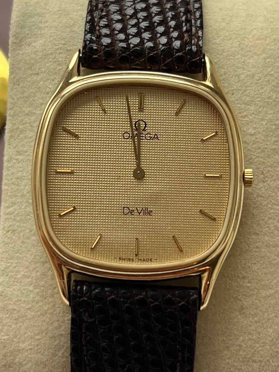 Omega De Ville 1377 – Vintage Approx. 1980s–1990s