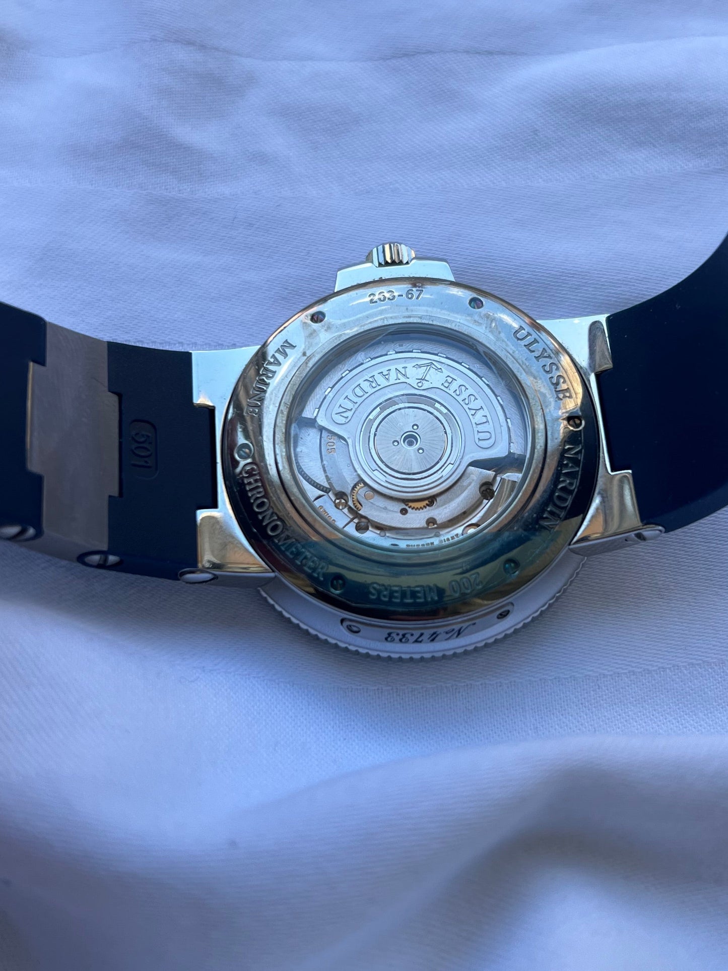 Ulysse Nardin Maxi Marine Chronometer 263-67-3/43