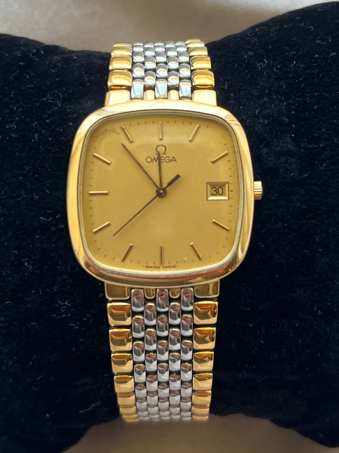 Omega De Ville 395.0877 – Vintage Approx. 1980s–1990s