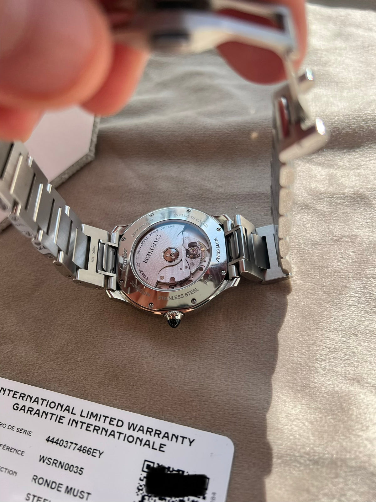 Cartier Ronde Must