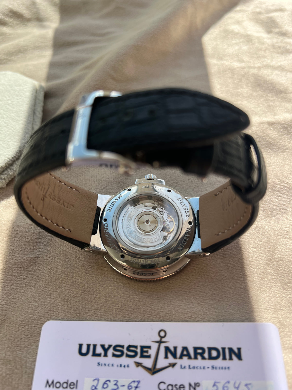 Ulysse Nardin Maxi Marine Chronometer
